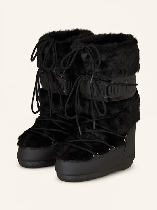 Obrázek produktu Moon Boot Moon Boots Icon Faux Fur černá