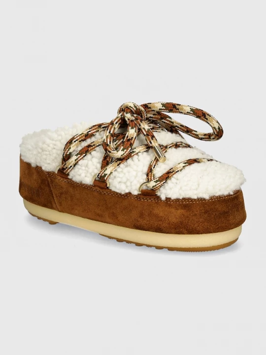 Obrázek produktu Moon Boot Pantofle Moon Boot MB MULE SHEARLING hnědá