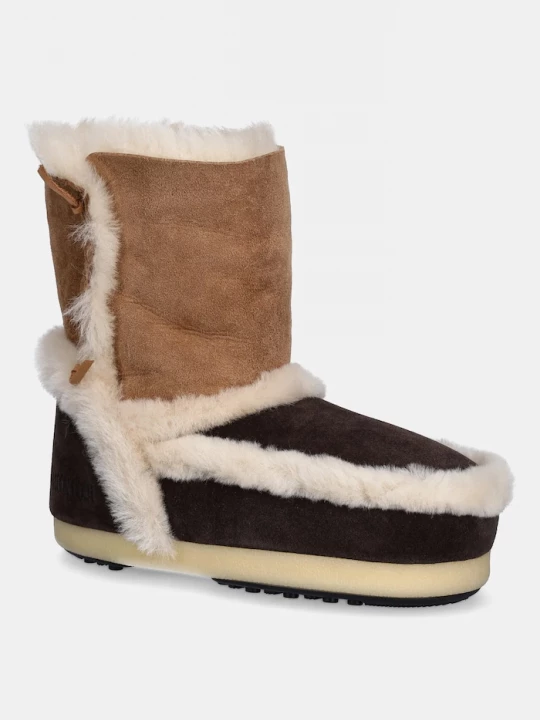 Obrázek produktu Moon Boot Semišové sněhule Moon Boot MB EVX PATCH hnědá