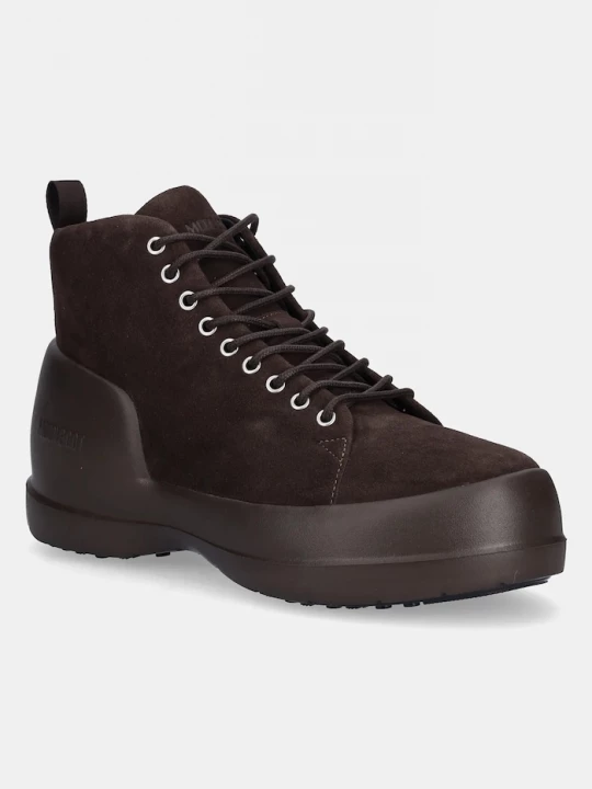 Obrázek produktu Moon Boot Semišové sněhule Moon Boot MB MEZZALUNA LACE UP MID SUEDE hnědá