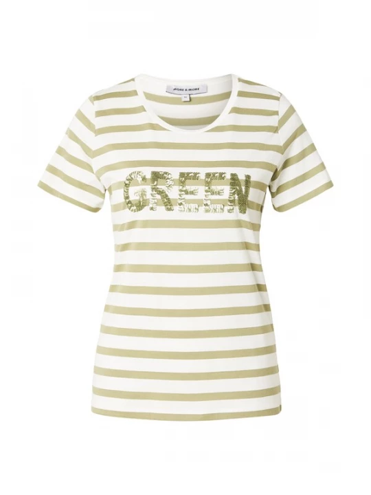 Obrázek produktu MORE & MORE Tričko zelená / offwhite