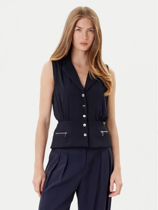 Obrázek produktu Morgan Halenka 252-COZIP Tmavomodrá Slim Fit