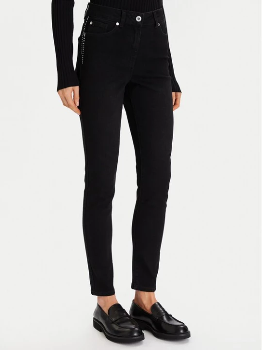 Obrázek produktu Morgan Jeansy 252-PAVI Černá Slim Fit
