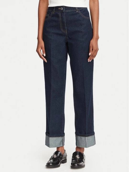 Obrázek produktu Morgan Jeansy 252-PREVER Tmavomodrá Straight Fit