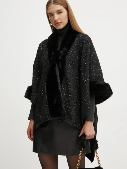 Obrázek produktu Morgan Pončo 5TWEED černá