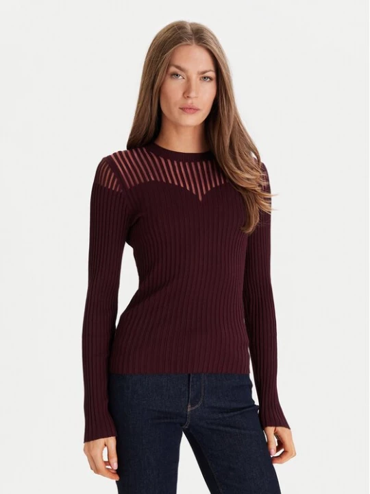 Obrázek produktu Morgan Svetr 252-MAMDO Bordó Slim Fit