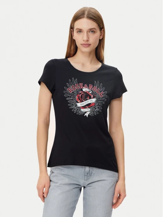Obrázek produktu Morgan T-Shirt 251-DREBEL Černá Regular Fit