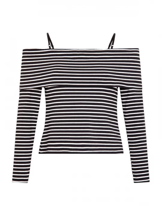 Obrázek produktu Morgan Tričko černá / offwhite