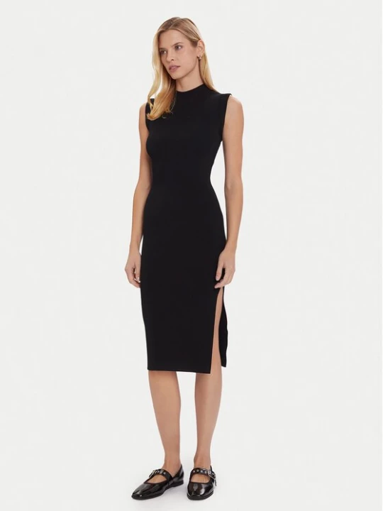 Obrázek produktu Morgan Úpletové šaty 252-RMLISEA Černá Slim Fit