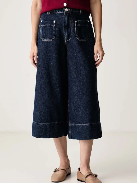 Obrázek produktu Morgan wide leg džíny dámské námořnická modř