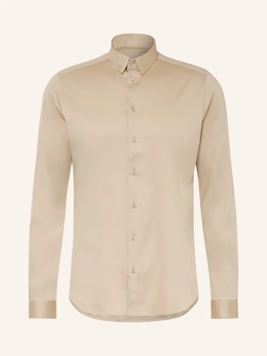 Obrázek produktu Mos Mosh Gallery Žerzejová Košile Marco Extra Slim Fit béžová