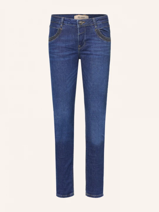 Obrázek produktu Mos Mosh Skinny Džíny Mmnaomi S Cvočky 447 dark blue