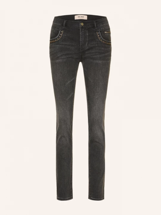 Obrázek produktu Mos Mosh Skinny Džíny Mmnaomi Teni S Cvočky 850 grey