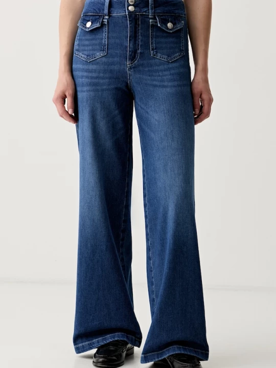 Obrázek produktu Mos Mosh wide leg džíny dámské Colette modrá