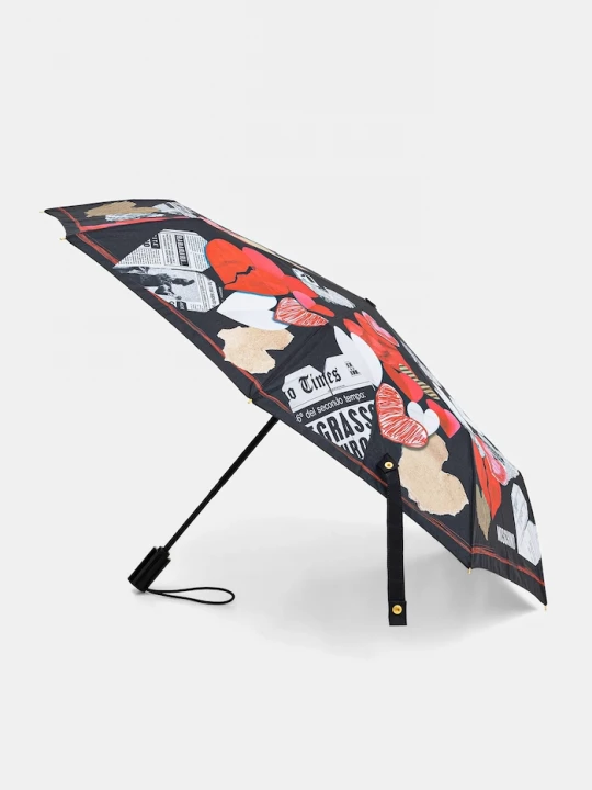 Obrázek produktu Moschino automatický děštník dámský černá
