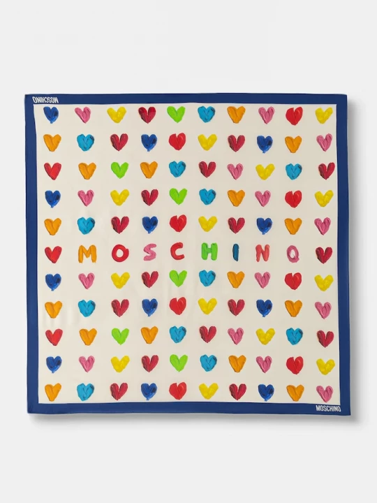Obrázek produktu Moschino čelenka dámská hedvábná béžová