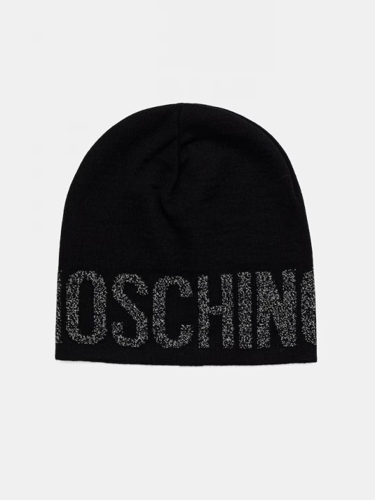 Obrázek produktu Moschino čepice dámská s příměsí vlny černá