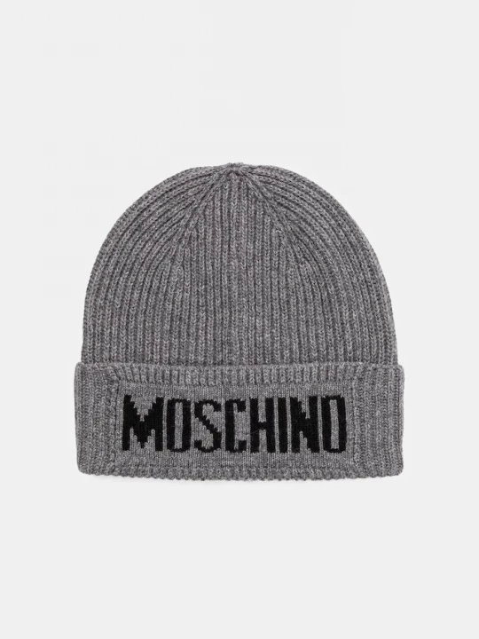 Obrázek produktu Moschino čepice pánská s příměsí vlny