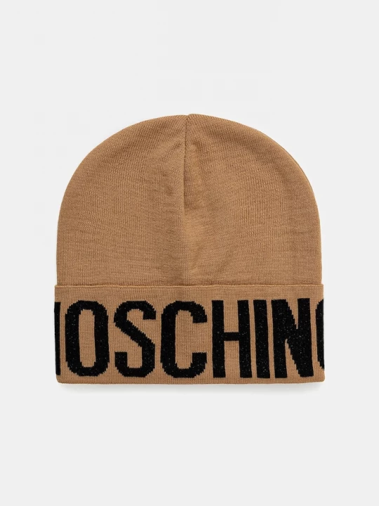 Obrázek produktu Moschino Čepice s vlnou béžová