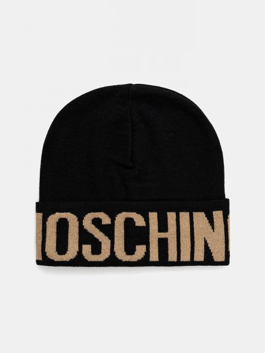 Obrázek produktu Moschino Čepice s vlnou Moschino černá