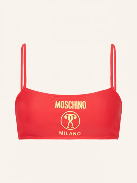Obrázek produktu Moschino Horní Díl Bustier Bikin červená / žlutá