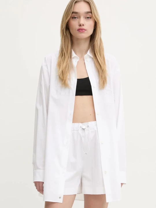 Obrázek produktu Moschino Jeans Bavlněná košile Moschino Jeans béžová