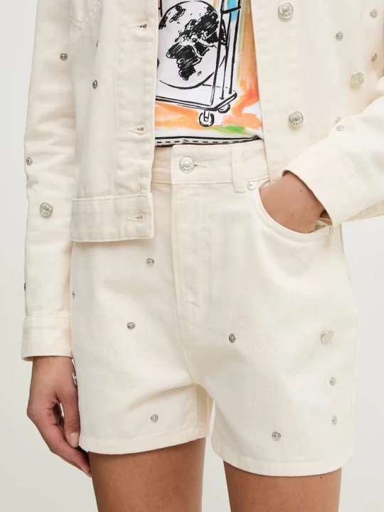 Obrázek produktu Moschino Jeans Džínové šortky Moschino Jeans béžová