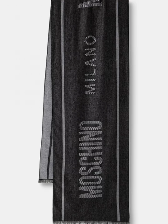 Obrázek produktu Moschino šála pánská s vlnou