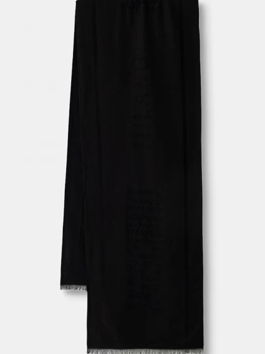 Obrázek produktu Moschino šála pánská s vlnou černá