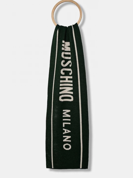 Obrázek produktu Moschino Šála s přídavkem vlny Moschino zelená