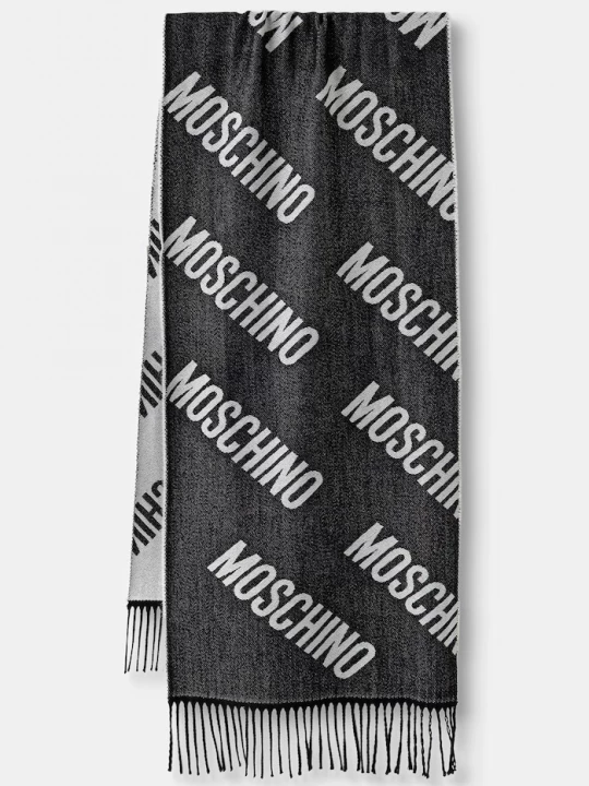 Obrázek produktu Moschino šála vlněná černá