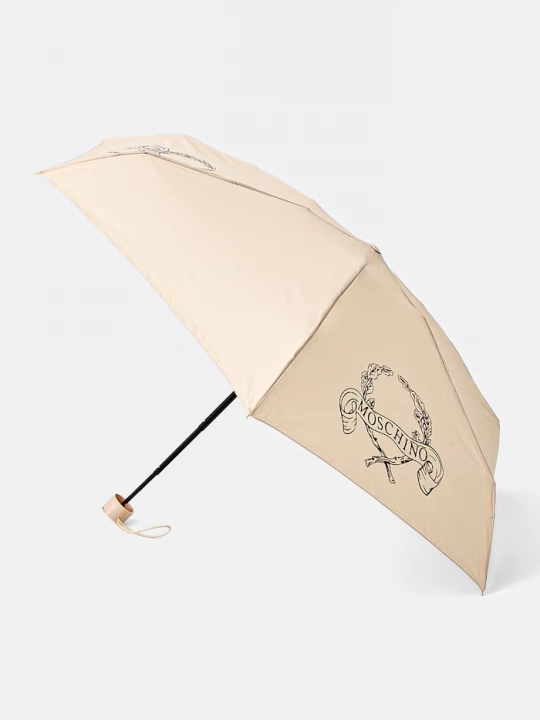 Obrázek produktu Moschino skládaný deštník béžová