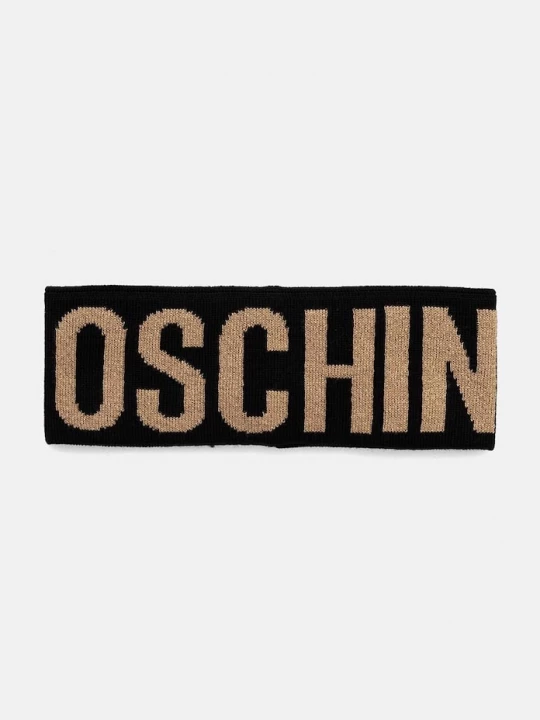 Obrázek produktu Moschino Vlněná čelenka černá