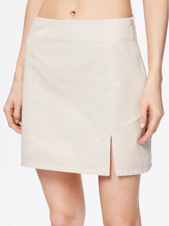 Obrázek produktu Moss Copenhagen Mini sukně Cyrilla 17258 Écru Slim Fit