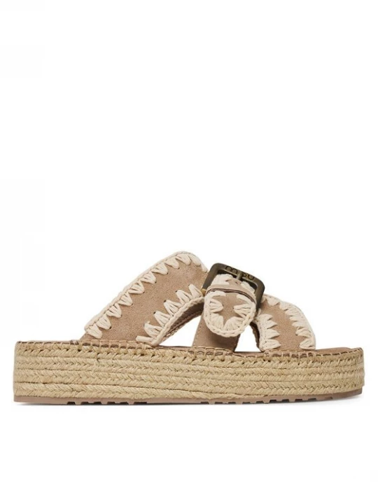Obrázek produktu Mou Espadrilky Jute sandal MU.SW641003A Růžová