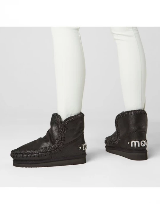 Obrázek produktu Mou Sněhule Eskimo 18 With Rhinestones Logo Černá