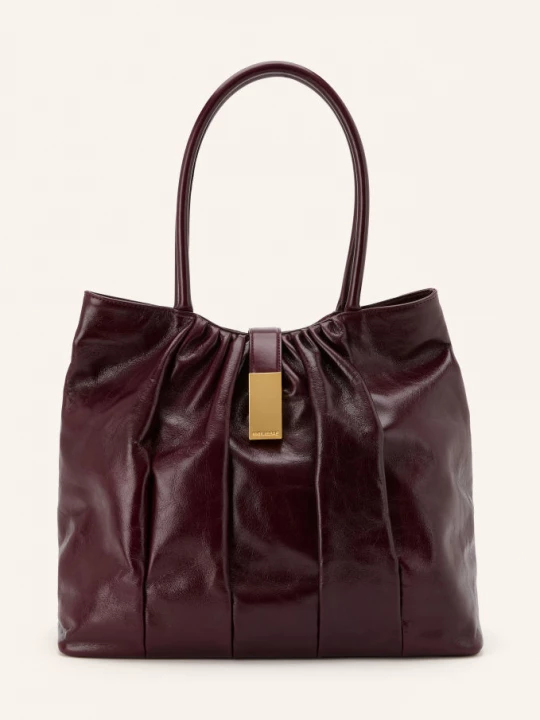 Obrázek produktu Mouliebre Shopper Liria tmavě červená / zlatá