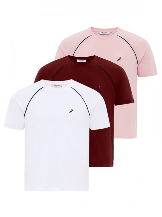 Obrázek produktu Moxx Paris Tričko  pink / bordó / černá / bílá