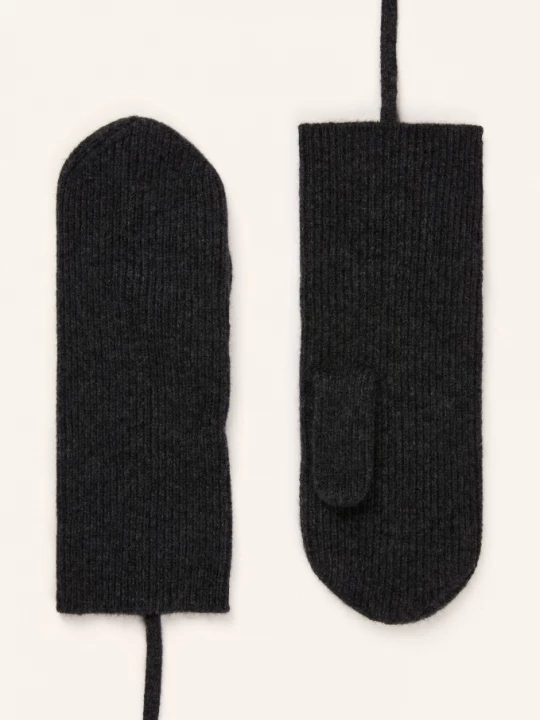 Obrázek produktu Mrs & Hugs Kašmírové Palčáky tmavě šedá