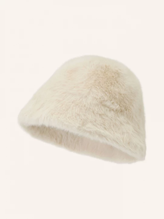 Obrázek produktu Mrs & Hugs Klobouček Typu Bucket Hat Mimi Z Umělé Kožešiny světle hnědá