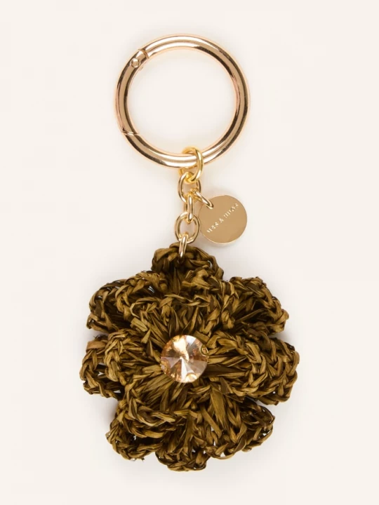 Obrázek produktu Mrs & Hugs Přívěsek Na Tašku khaki / zlatá