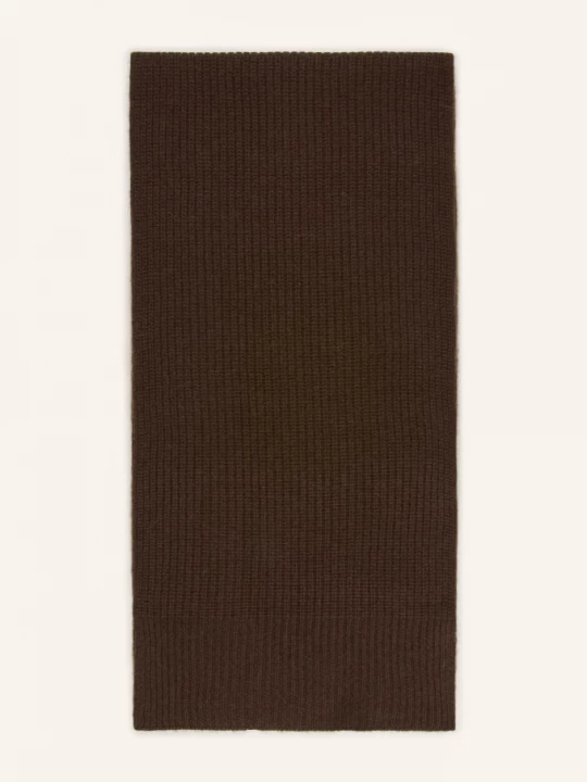 Obrázek produktu Mrs & Hugs Šála S Kašmírem tmavě hnědá