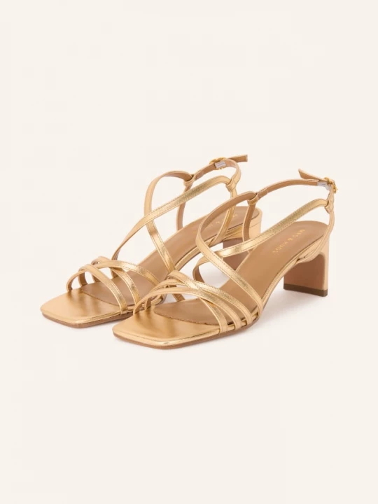 Obrázek produktu Mrs & Hugs Sandály zlatá