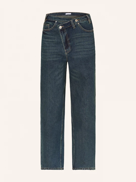 Obrázek produktu Mrs & Hugs Wide Leg Džíny blue /green wash