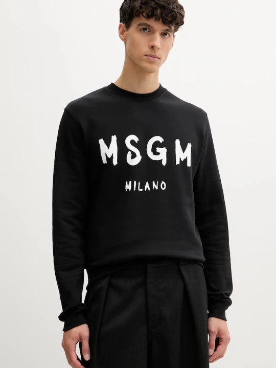 Obrázek produktu MSGM Bavlněná mikina MSGM černá