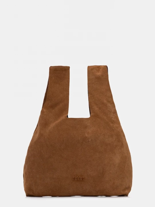 Obrázek produktu MSGM Semišová kabelka MSGM hnědá