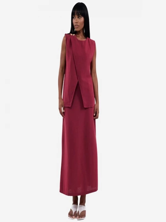 Obrázek produktu MSN Collection Domácí oblečení burgundská červeň