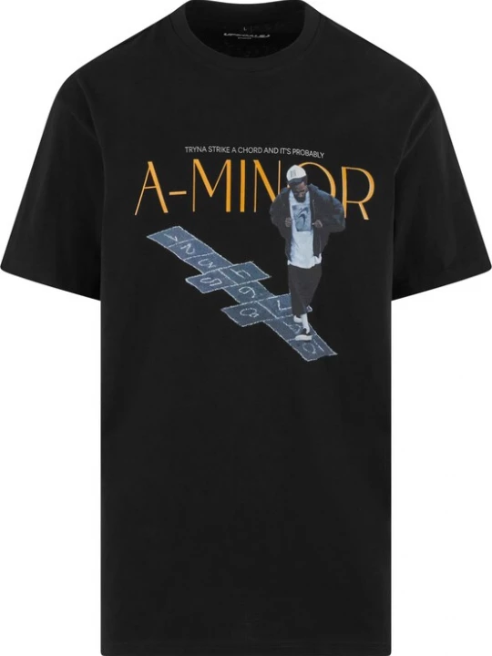 Obrázek produktu MT Upscale Tričko 'A-Minor'  modrá / oranžová / svítivě oranžová / černá / bílá