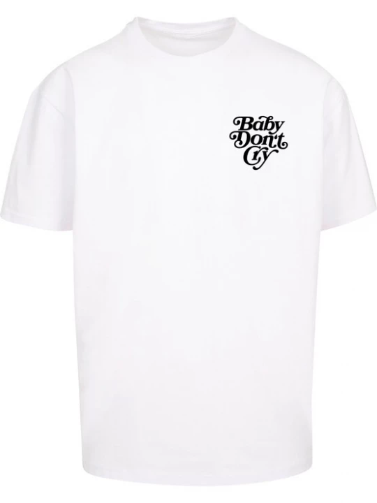 Obrázek produktu MT Upscale Tričko 'Baby Don´t Cry' černá / bílá