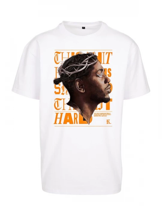 Obrázek produktu MT Upscale Tričko 'K-Dot'  hnědá / oranžová / černá / bílá